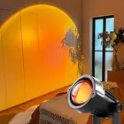 LED Sun Sunset Rainbow Projector Atmosphere Light Lamp USB Home Room Ornaments
