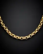 14K Rolo Necklace