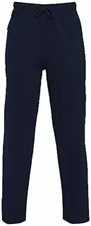 [Cloth Garage] FASHION MY LOVE Jogging Pants Mens Tracksuit Bottoms Trousers Casual Mens Joggers for Men UK Zip Pockets Elasticated Open Hem Classic Jog Pants Jog Sweatpants Sports Joggers, Navy, 3XL