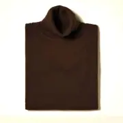 NEW Mens Inserch Turtleneck Sweater Fall Winter Soft Knit Regular Fit Coffee USA