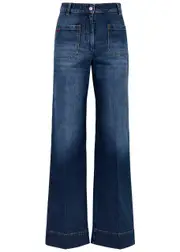 Victoria Beckham Alina Wide-leg Jeans - Denim - 27 (W27 / UK8-10 / S) 27 (W27 / UK8-10 / S)