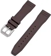 [KAVJU] Grade Fluororubber FKM 20mm 21mm 22mm Watch Strap Diving Waterproof Quick Release Watchbands