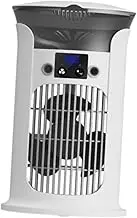Portable Air Conditioner, Compact Cooling Device Mini Air Cooler, USB Desktop Fan Humidifying Cooling Fan for Summer Desktop, White