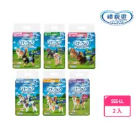 在飛比找momo購物網優惠-【Unicharm Pet 禮貌帶】犬用禮貌帶 2入組(狗尿