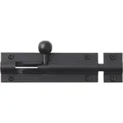 Delf Trade 100 x 32 x 9.5mm Matt Black Barrel Bolt