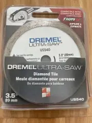 Dremel US540-01 Ultra-Saw 3.5" Tile Diamond Blade Tools Workshop Equipment New