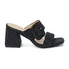 BEACH by Matisse Lucy Block Heels Womens Black Casual Sandals LUCY-997