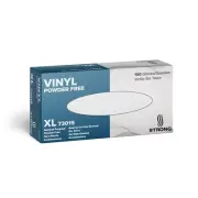 Strong General Purpose Powder Free Vinyl Gloves, XL - Box of 100