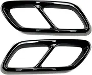 End Pipes Car Accessories Rear Exhaust Muffler Tail Pipe Cover Trim, For Benz C-Class W206 Car Exhaust Tip Pipe