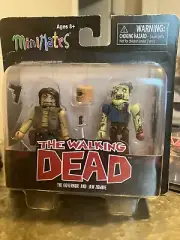The Walking Dead Mini Mates - The Governor and Jaw Zombie