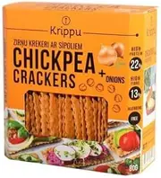 Krippu Chickpea Crackers with Onions, 80g