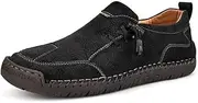 [Asifn] Mens Casual Loafers Lightweight Walking Shoes Slip Resistant Driving Shoes Comfortable Fashion Oxford Shoes