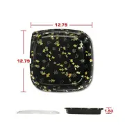 Japanese Sushi To go box J-21 12.8"x12.8"x1.5" 50PCS/100PCS