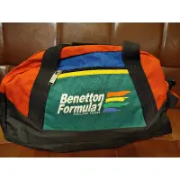 在飛比找蝦皮購物優惠-班尼頓Benetton F1斜背包