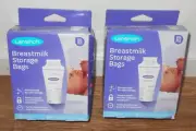 Lansinoh Two Packs Of 50 Each Breast Milk Storage Bags