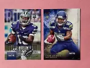 Tyler Lockett 2015 2x Rookie RC Lot Topps Valor & Panini Prestige