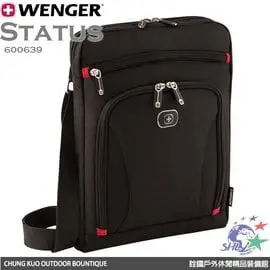 【詮國】瑞士WENGER 13吋電腦色側背包 STATUS | 600641