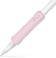 UPPERCASE Designs NimbleGrip Premium Silicone Ergonomic Grip Holder, Dual Sided Design, Compatible with Apple Pencil 1st Generation and Apple Pencil 2nd Generation (2 Pack, Pink)