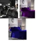 Luxurious Duvet Cover Set Cotton, Sequin 1 Duvet with 2 Pillow covers Bedding