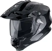 Scorpion ADF-9000 Carbon Air Solid, adventure helmet , color: Black , size: L