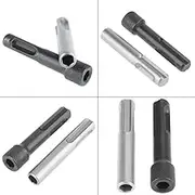 RIZGHWOY 2Pcs 1/4" Portable Magnetic Hex Shank SDS Bit Holder Socket Adaptor - Chrome Vanadium Steel Construction - for Power Drill, Electric