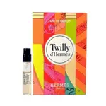 HERMES 愛馬仕 TWILLY 絲巾 女性淡香精 2ML 針管【日韓美妝】