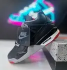 Nike Air Jordan 4 Bred Black Red Reimagined FQ8213-006 Size GS 7Y/Women's 8.5