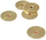 Motor Gear, Motor Brass Pinion Gear Motor Gear, Brass Pinion Gear,2pcs 0.2M 64T Copper Gears 1.58mm 1.6 2.02 2mm Hole Small 1 * 13.2mm Gear G-S (Hole Diameter : 1.58mm, Number of Teeth : 64 Teeth) (C