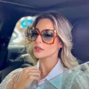 Model: GG0471S 003' GUCCI Green Gradient Havana Butterfly Women's Sunglasses Wom