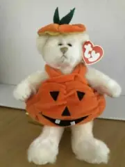 TY 2000 CARVER the HALLOWEEN BEAR ATTIC TREASURES