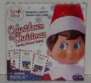 Elf On The Shelf Countdown To Christmas Advent Game NEW Sealed Box Family