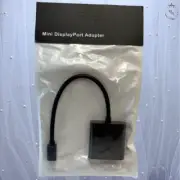Mini Display Port DP to VGA Cable Converter Adapter Black Adaptador Para VGA