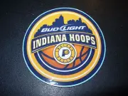 BUD LIGHT Indiana Pacers Basketball Hoops Budweiser STICKER decal beer brewing