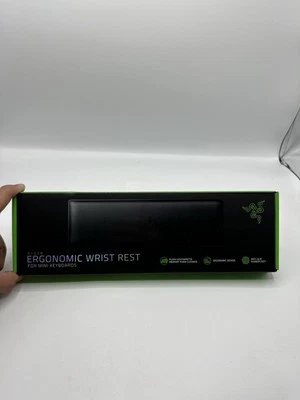 Razer Ergonomic Wrist Rest for MINI Keyboards Leatherette Plush Anti-Slip Rubber