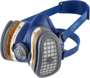 Elipse Safety Half Mask Compact Reusable Pre-fitted P3 Filters A1-P3 Filters