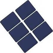 uxcell 6Pcs Iron on Patches Fabric Repair Patches Iron-On Mending Fabric Navy Blue 4.9"x3.7" for Clothes Repair, Pants, Bags Hole Repairing and Decoration