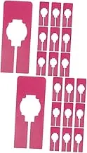Cabilock 20 Pcs Closet Rack Dividers Size Dividers for Clothing Racks Clothes Dividers for Wardrobe Easy Sorting Storage