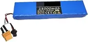 16S2P 60V 28000mAh Lithium Battery Pack Li-ion Recharge Able Cells with BMS, Compatible for Mijia M365 and M356 Pro Electric Scooter Batteries，Charger(XT60-SM Battery Pack)