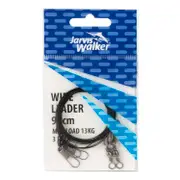 Jarvis Walker Wire Leaders Black