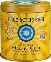 Blue Lotus Golden Masala Chai - 3oz Tin (100 Cups)