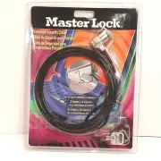 NEW Laptop SECURITY CABLE, Computer Master Lock Universal Notebook AntiTheft USA