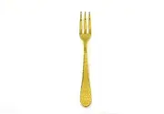 Mepra AZB1097C1111 Coccodrillo Oro Serving Fork, [Pack of 24], 25.4 cm, Polished Gold Finish, Dishwasher Safe Tableware