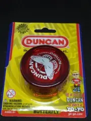 Duncan Toys Butterfly Yo-Yo, Beginner Yo-Yo with String, Steel Axle, New