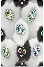 GAIREG Cute Fun Vivid Black White Dish Towels, 28x18 Inches Absorbent Kitchen Towel Decor, Set of 4