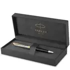 PARKER Ballpoint Pen Sonnet Premium Metal & Black GT Medium Nib Oil-Based