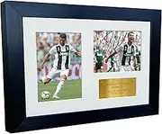 12x8 Cristiano Ronaldo Juventus FC Signed Autographed Photo Photograph Picture Frame Soccer A4 Gift