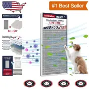 14x30x1 Reusable MERV 8 Electrostatic Air Filter - Washable & Durable Solution