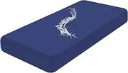 Smiry Waterproof Couch Cushion Covers, Stretch Washable Sofa Cushion Cover, Soft Sofa Slipcover Elastic Non-Slip Furniture Protector for Pets, Kid (Large, Navy)