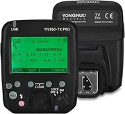 GUYOS YN560-TX PRO 2.4G On-Camera Flash Trigger Speedlite Wireless Transmitter with LCD Screen for DSLR Camera for YN862N/YN968N/YN200/YN560III/YN560IV/YN860Li/YN720/YN660/YN685 Speedlite