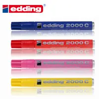 在飛比找樂天市場購物網優惠-德國edding/威迪 2000C 不易掉色標記 記號筆 油